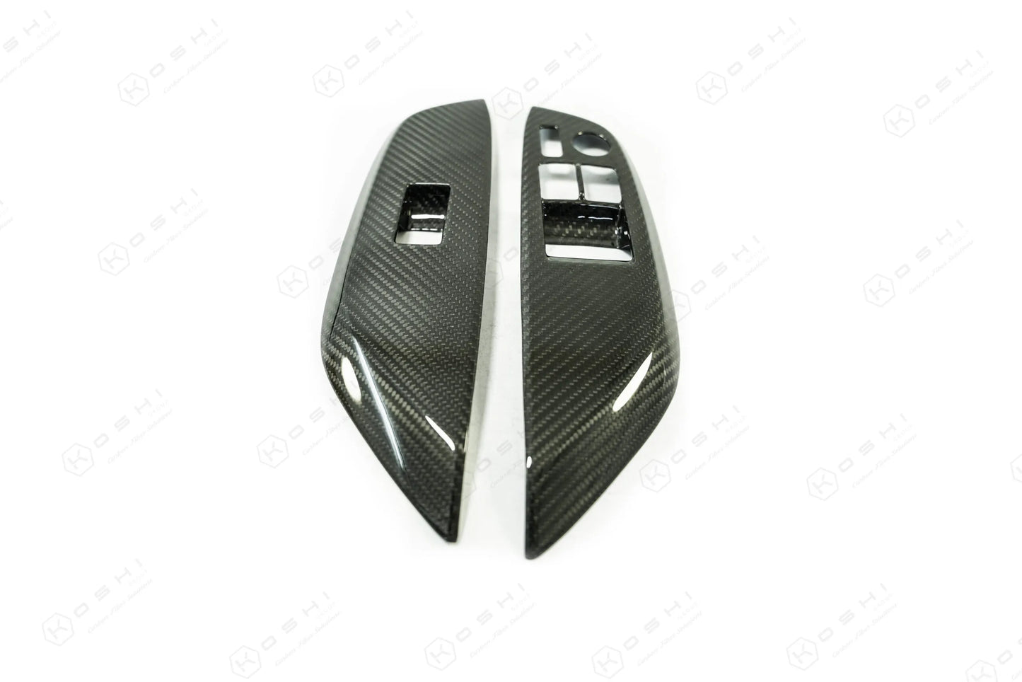 Toyota GR Yaris Window Switch Control Cover - Carbon Fibre - TMC Motorsport