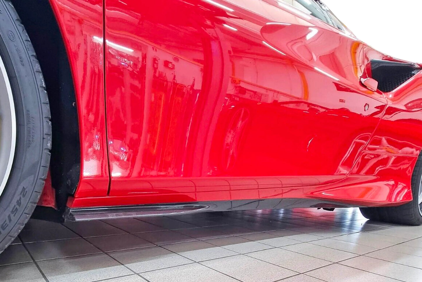 Ferrari F8 – Side Skirts - Carbon Fibre - TMC Motorsport