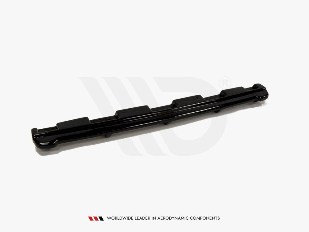 Maxton Design Central Rear Splitter (Vertical Bars) Alfa Romeo 147 GTA - Gloss Black
