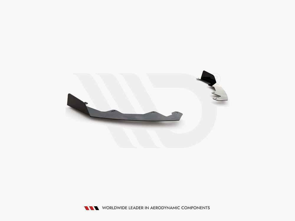 Maxton Design Front Splitter Flaps Audi RS3 8V Sportback
