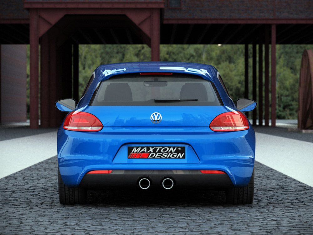 Maxton Design Rear Valance VW Scirocco III R With 2 Exhaust Holes
