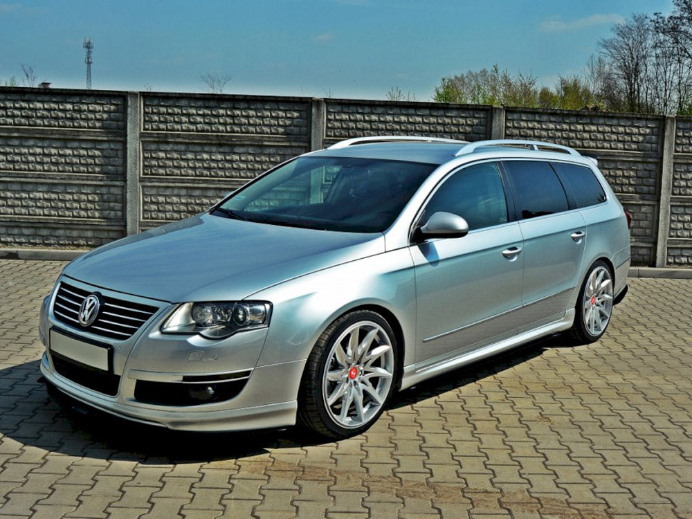 Maxton Design Racing Side Skirts Diffusers VW Passat B6/B7 R-line