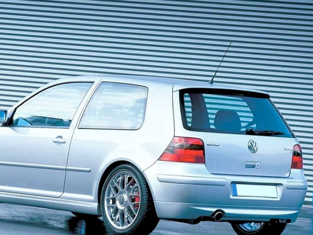 Maxton Design Rear Bumper Extension VW Golf 4 25'TH Anniversary Look (With Exhaust Hole)