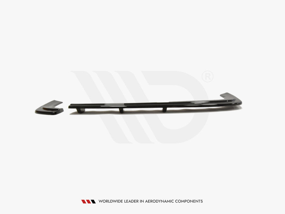 Maxton Design Rear Splitter (Vertical Bar) Audi RS4 B5 - Textured