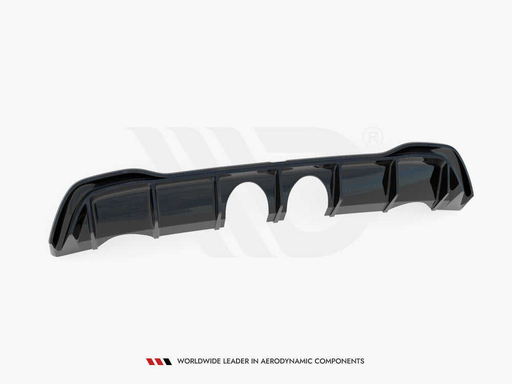 Maxton Design Rear Valance VW Golf Mk8 (R32 Look) - Carbon Look