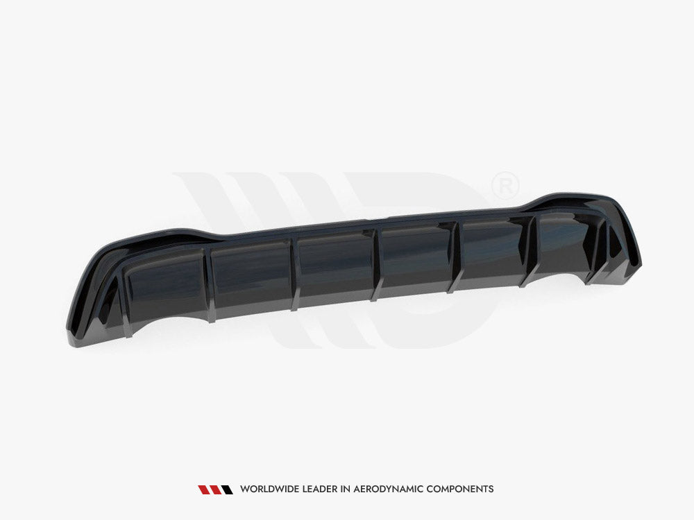 Maxton Design Rear Valance VW Golf Mk8 - Carbon Look