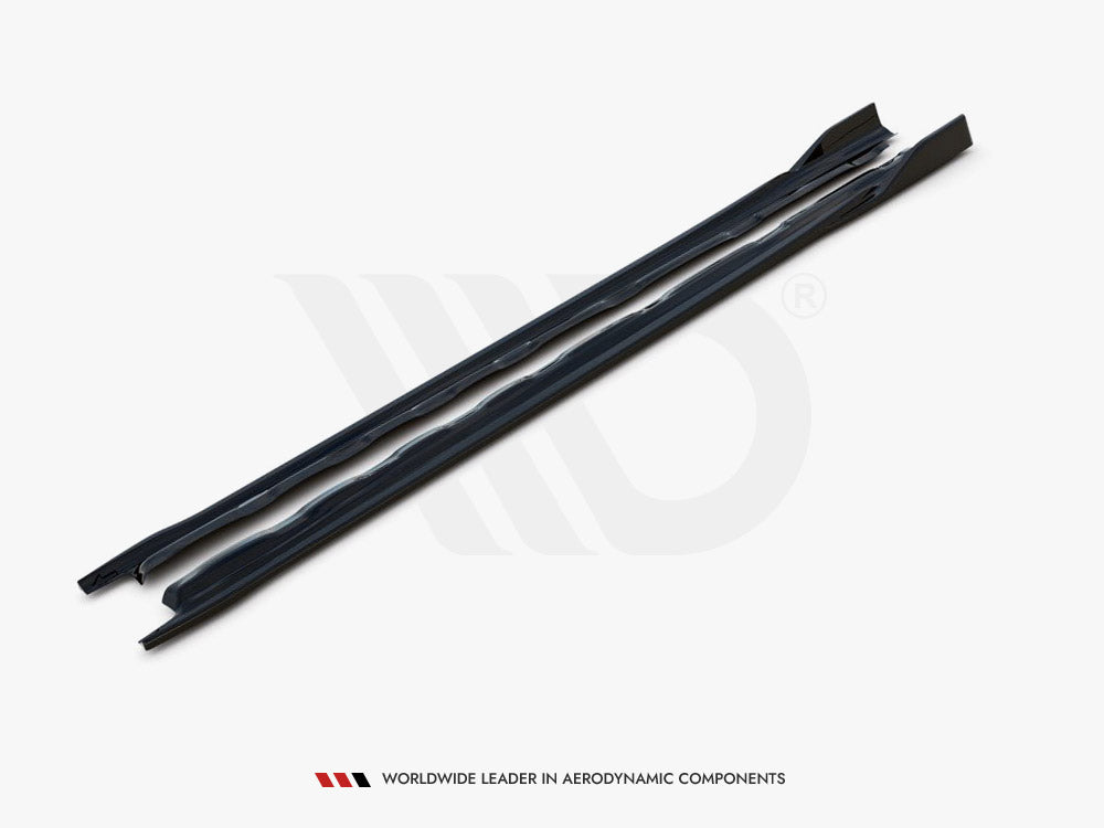 Maxton Design Side Skirts Diffusers V.2 Volkswagen Golf Mk8