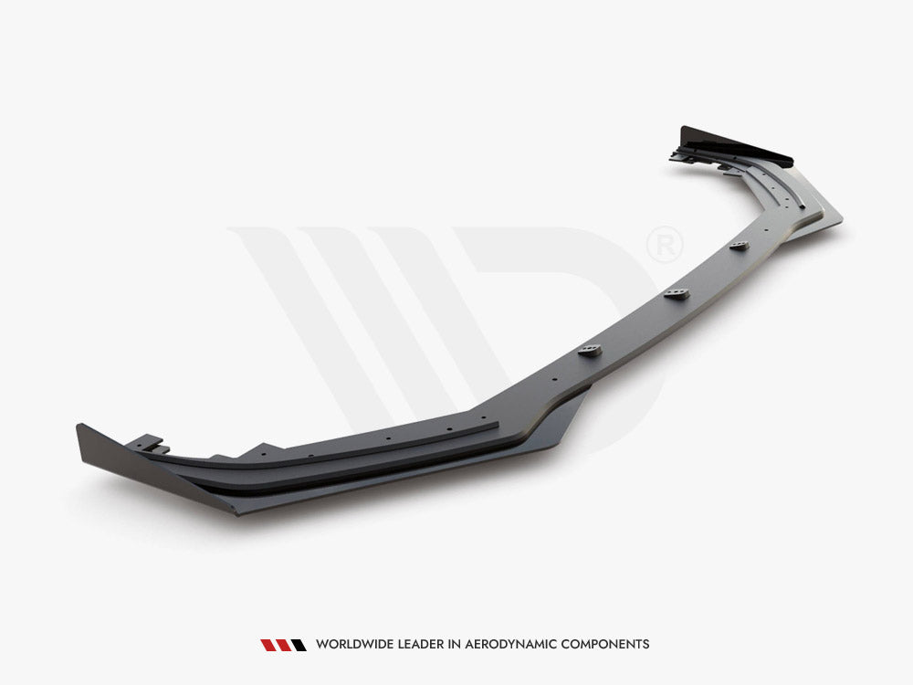 Maxton Design Street PRO Front Splitter + Flaps Toyota GR Yaris Mk4