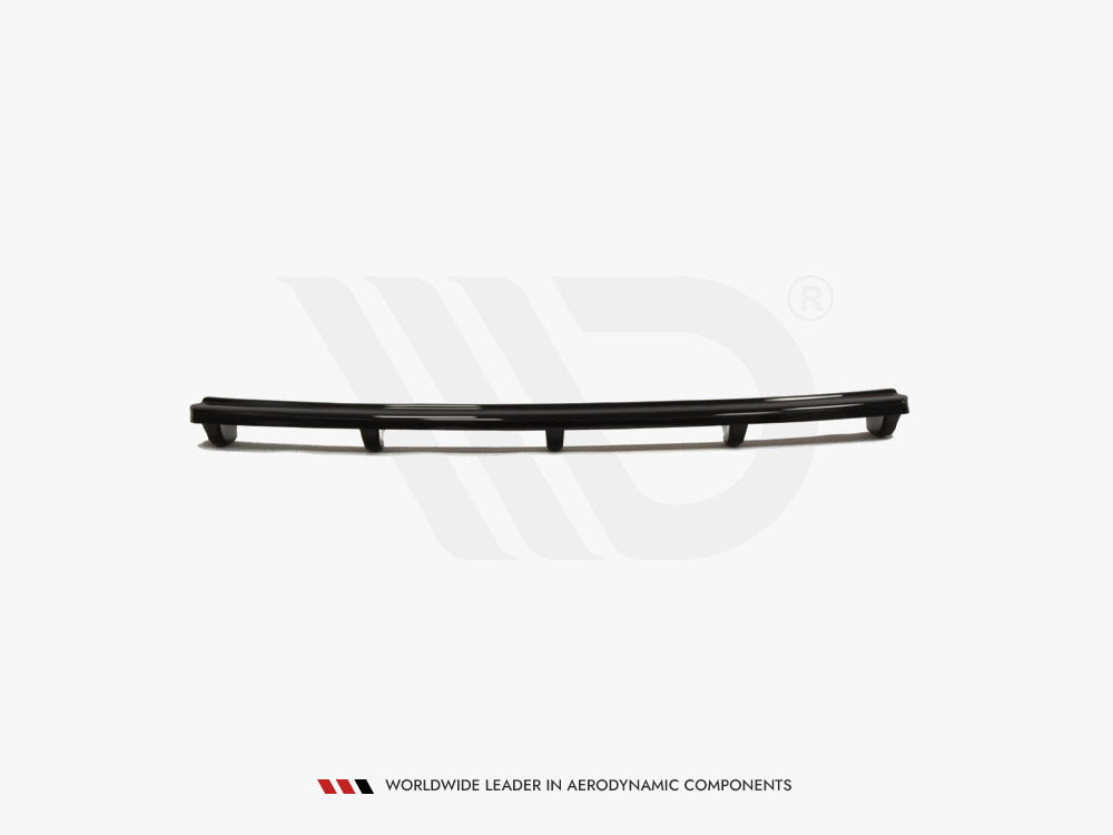 Maxton Design Central Rear Splitter (Vertical Bars) Audi TT S 8J - Carbon Look