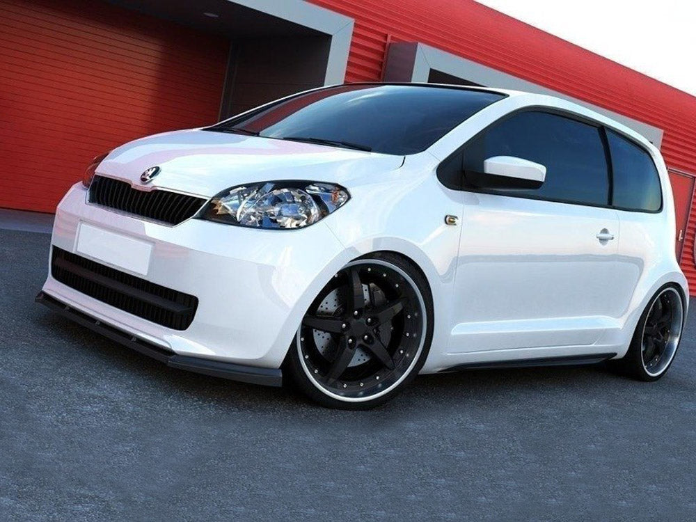 Maxton Design Front Splitter Skoda Citigo - Carbon Look