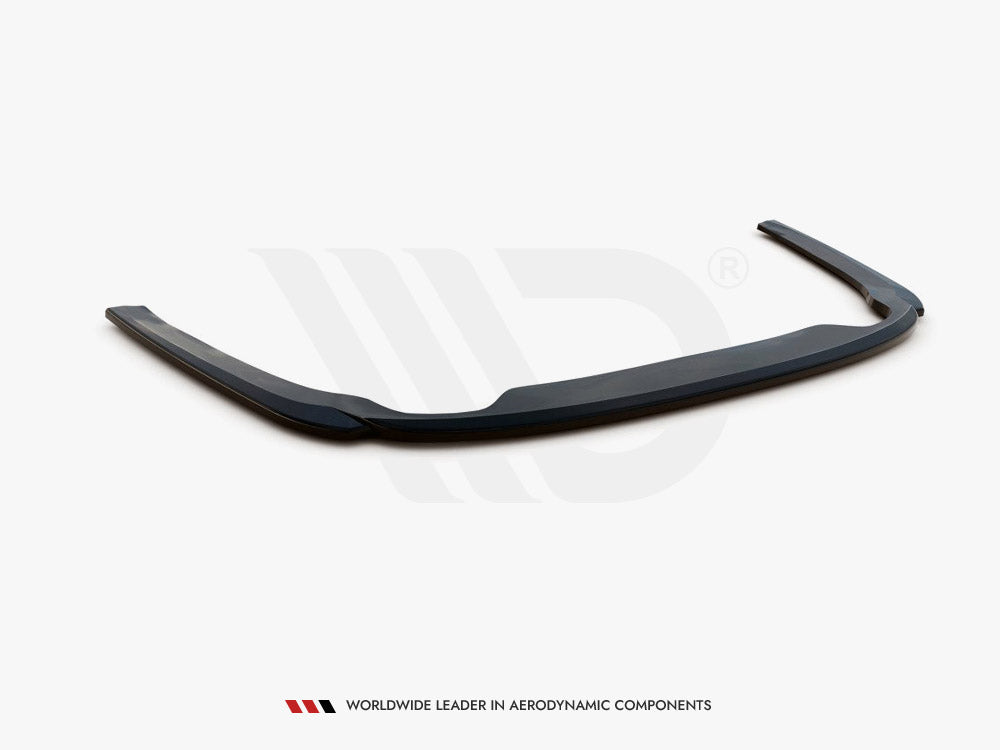 Maxton Design Central Rear Splitter Skoda Octavia Mk4 - Carbon Look