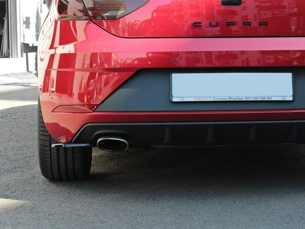 Maxton Design Rear Side Splitters V.1 Seat Leon Mk 3.5 Cupra