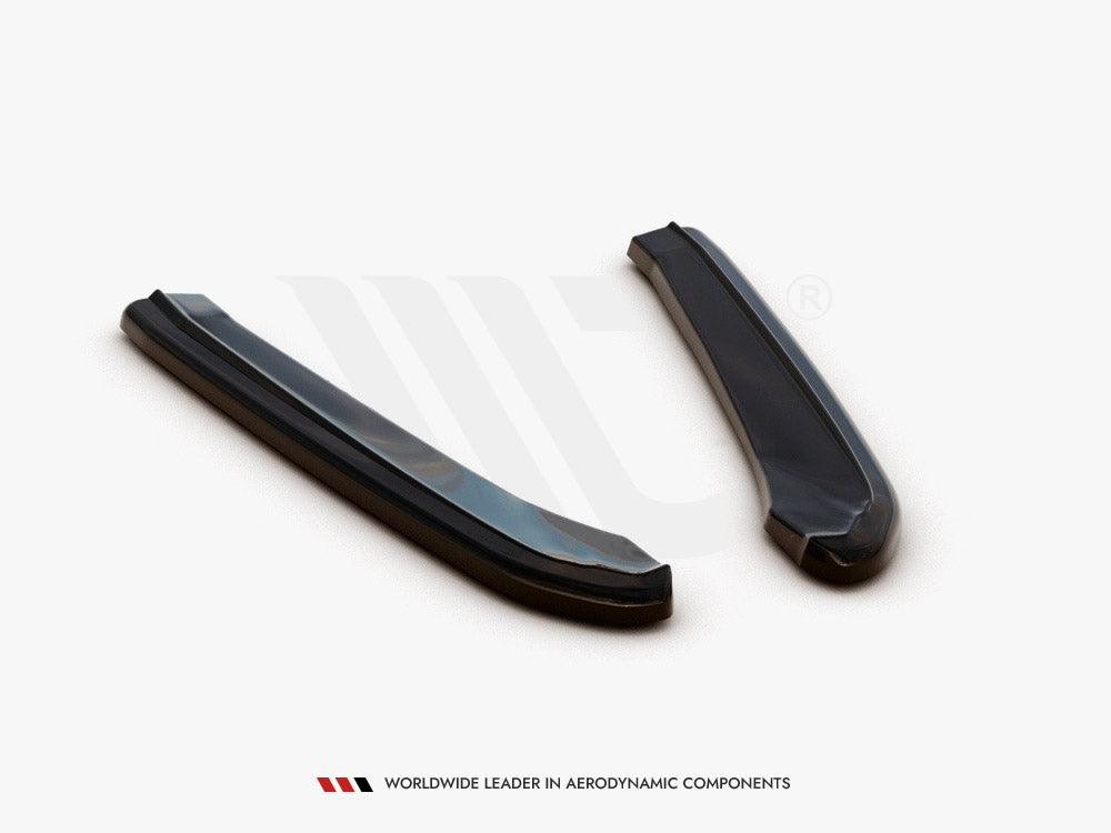 Maxton Design Rear Side Splitters V1 Seat Leon MK 3.5 Cupra ST (2017-) - Carbon Look