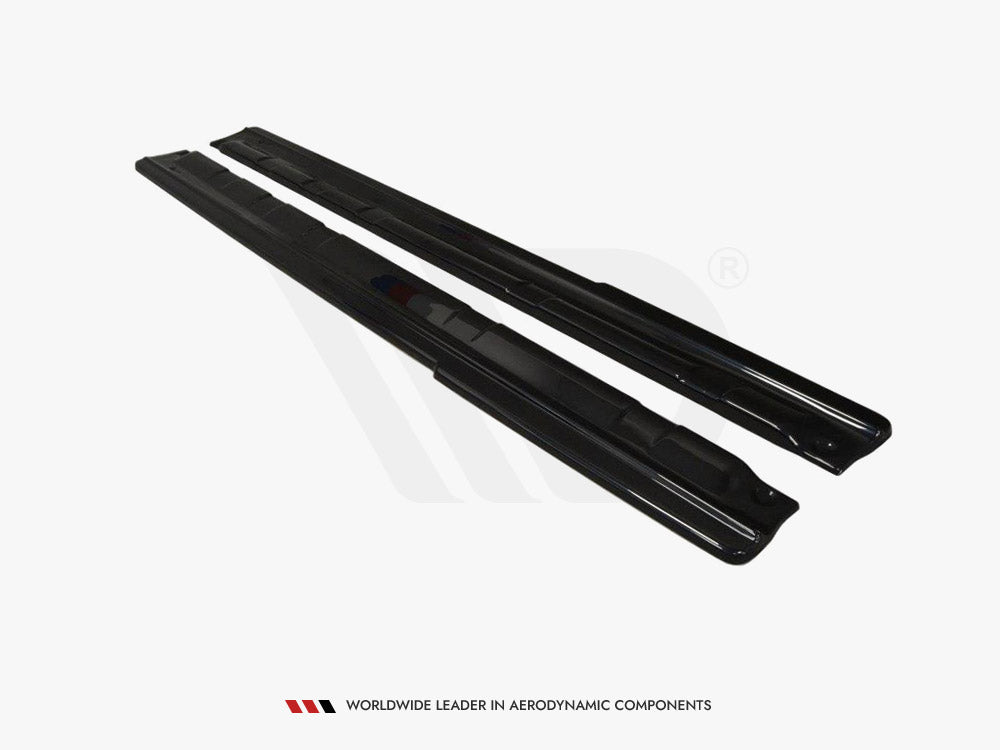 Maxton Design Side Skirts Splitters Renault Laguna MK 3 Coupe (2008-2015) - Carbon Look