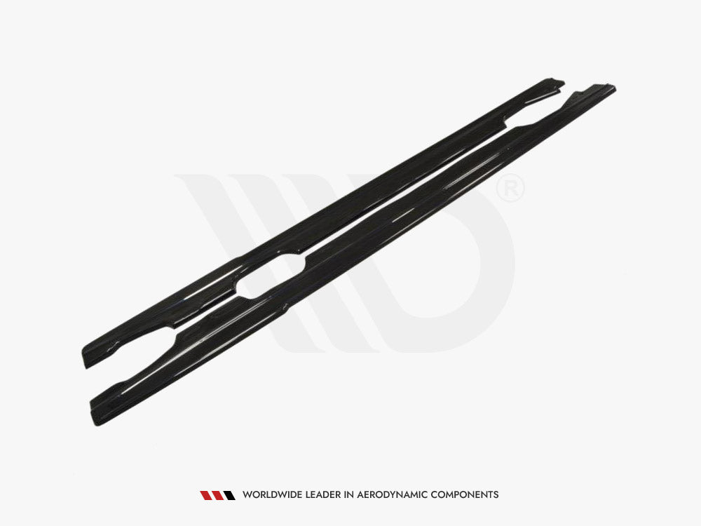 Maxton Design Side Skirts Diffusers Renault Megane MK4 Hatchback (2016-UP) - Textured