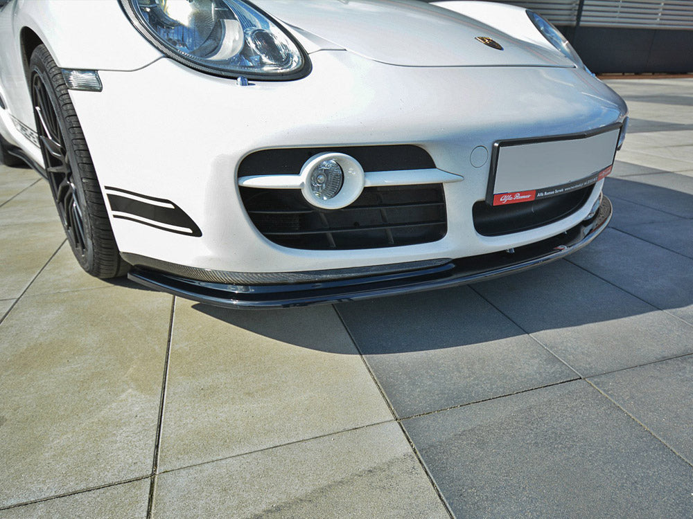 Maxton Design Front Splitter V.2 Porsche Cayman S 987C (2006-2009)