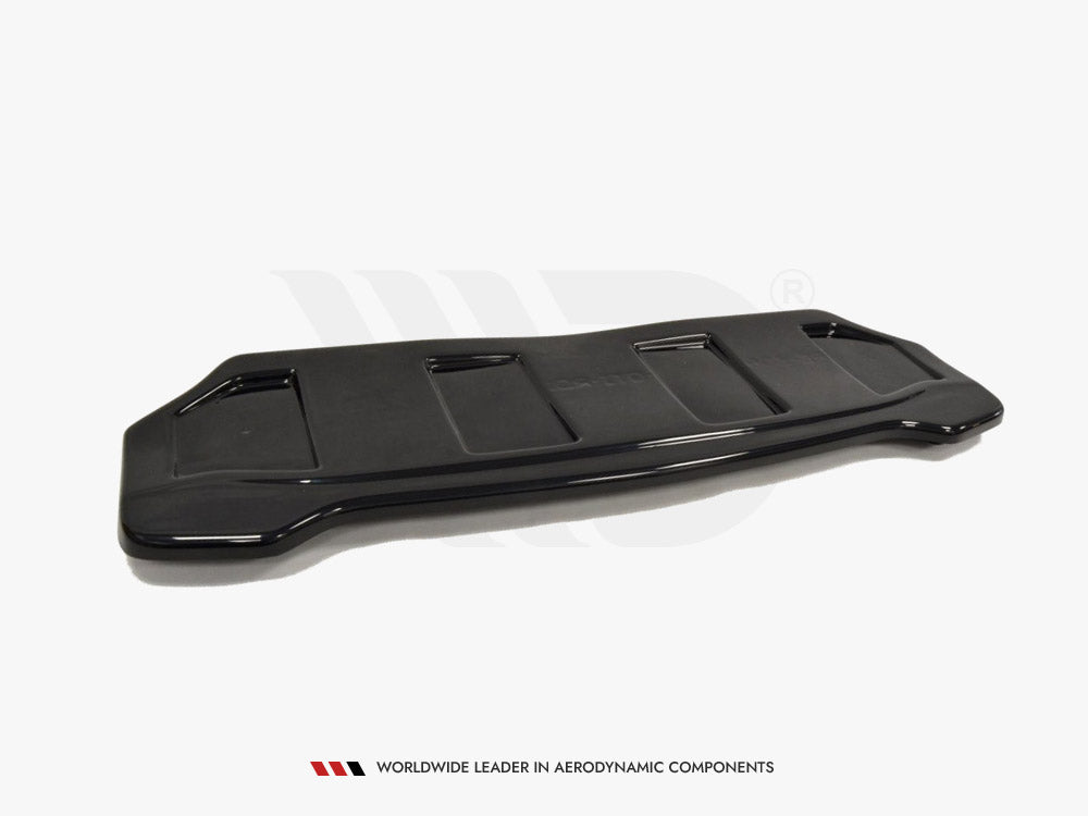 Maxton Design Central Rear Splitter (Vertical Bars) Peugeot 308 II GTI