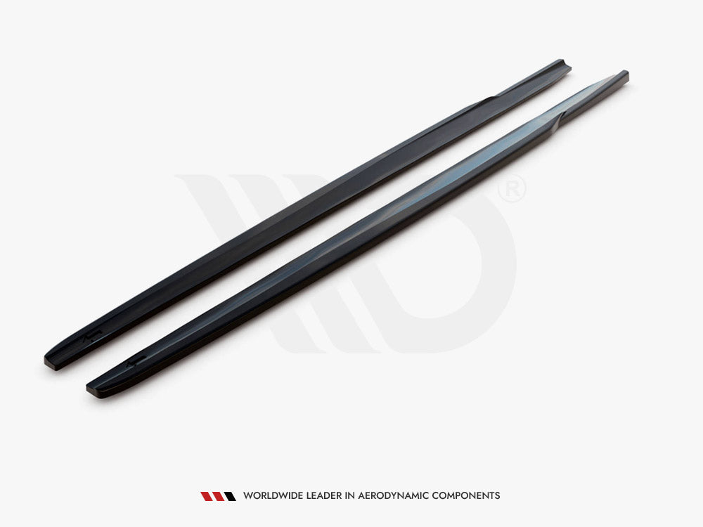Maxton Design Side Skirts Diffusers V.1 Bmw 2 GRAN Coupe M-pack / M235I F44 (2019-)