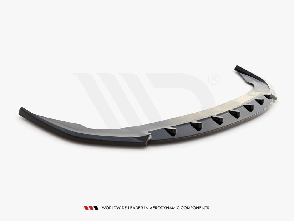 Maxton Design Front Splitter V.2 Bmw 2 GRAN Coupe M-pack / M235I F44 (2019-)