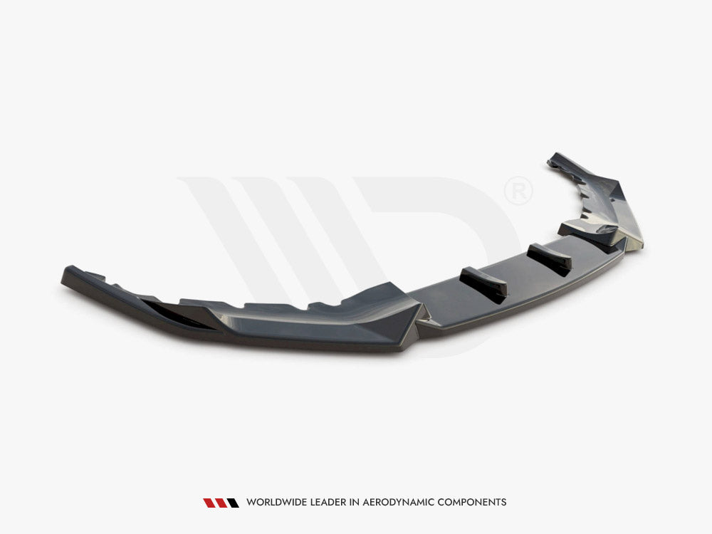 Maxton Design Front Splitter V.1 BMW 5 M-Pack / M550i / M550d Sedan / Touring G30 / G31 Facelift