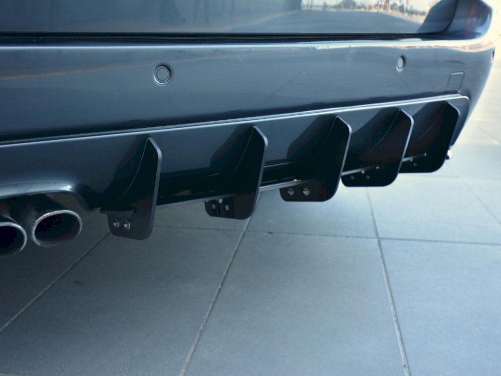 Maxton Design Rear Diffuser Bmw 5 E61 (Touring) Wagon M-pack (2004-2010)