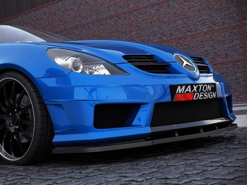 Maxton Design Front Splitter Mercedes SLK R171 (For ME-SLK-R171-AMG172-F1)