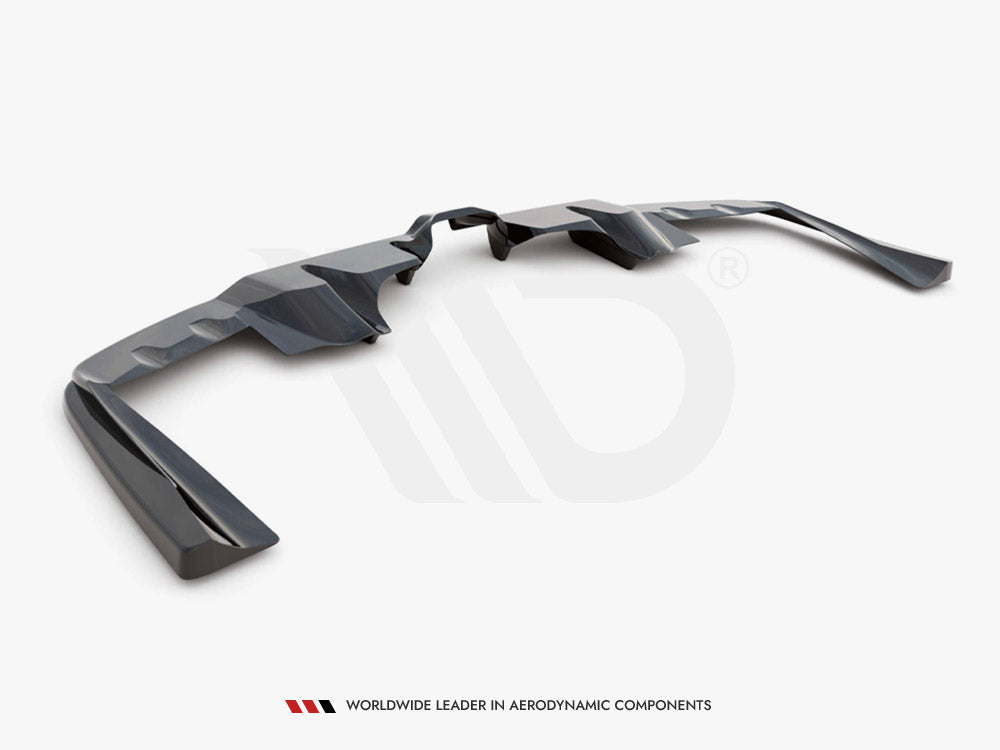 Maxton Design Rear Splitter (Vertical Bars) Mercedes-AMG GLE 53 Coupe C167 / C167 Facelift