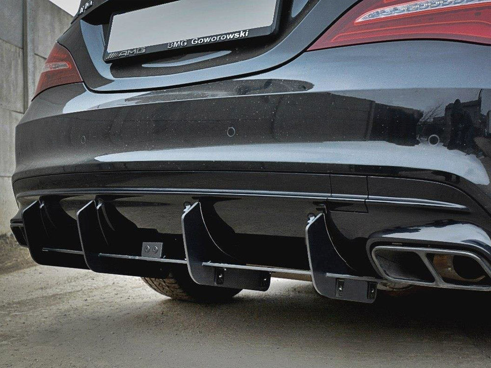 Maxton Design Rear Diffuser V.2 Mercedes CLA A45 AMG C117 Facelift