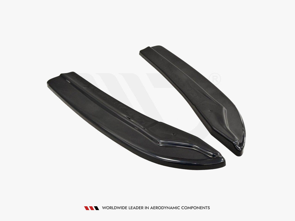 Maxton Design Rear Side Splitters Mercedes-Benz C Sedan / Estate AMG-Line W204 / S204 - Textured