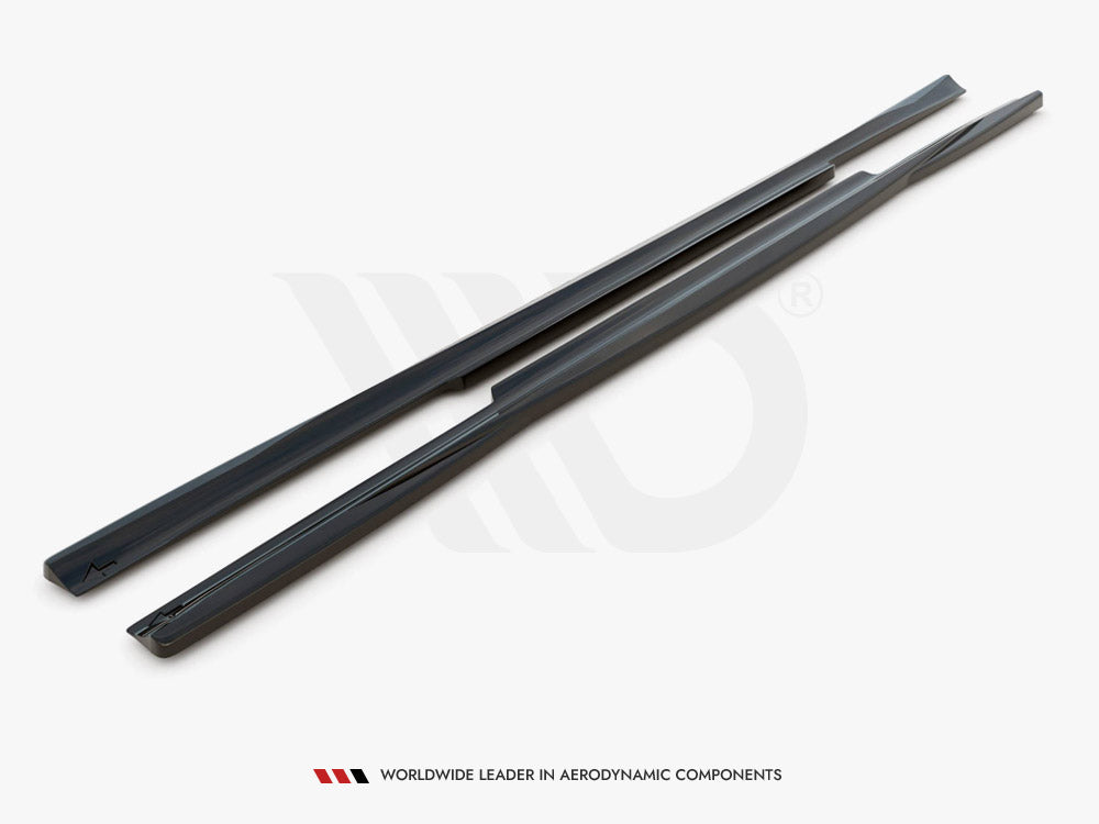 Maxton Design Side Skirts Diffusers Mercedes C W205 (2014-2018)