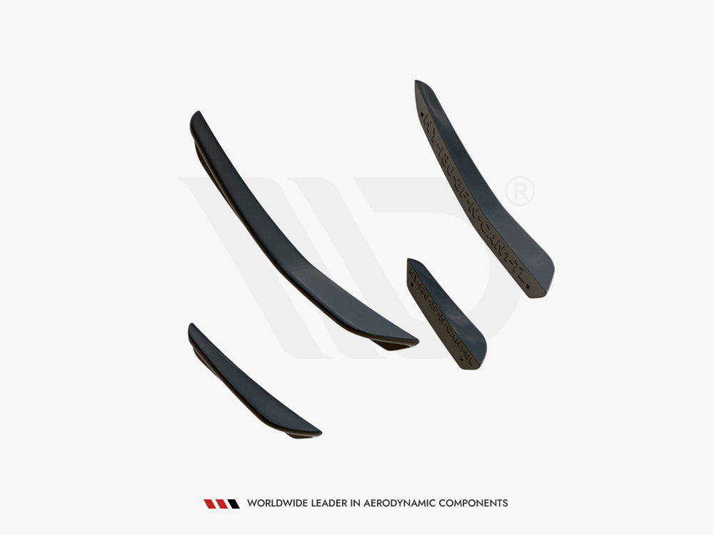 Maxton Design Front Bumper Wings (Canards) Hyundai I30 N / I30 N-Line Hatchback / Fastback Mk3 Facelift