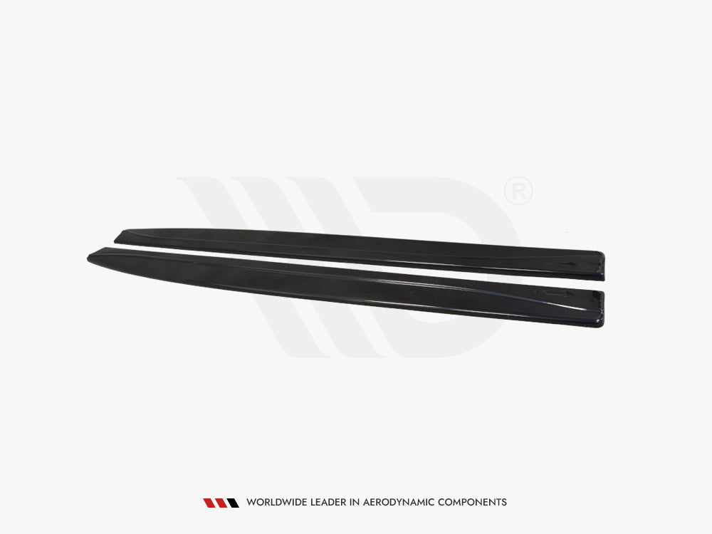 Maxton Design Side Skirts Diffusers V.1 BMW M4 F82 - Textured