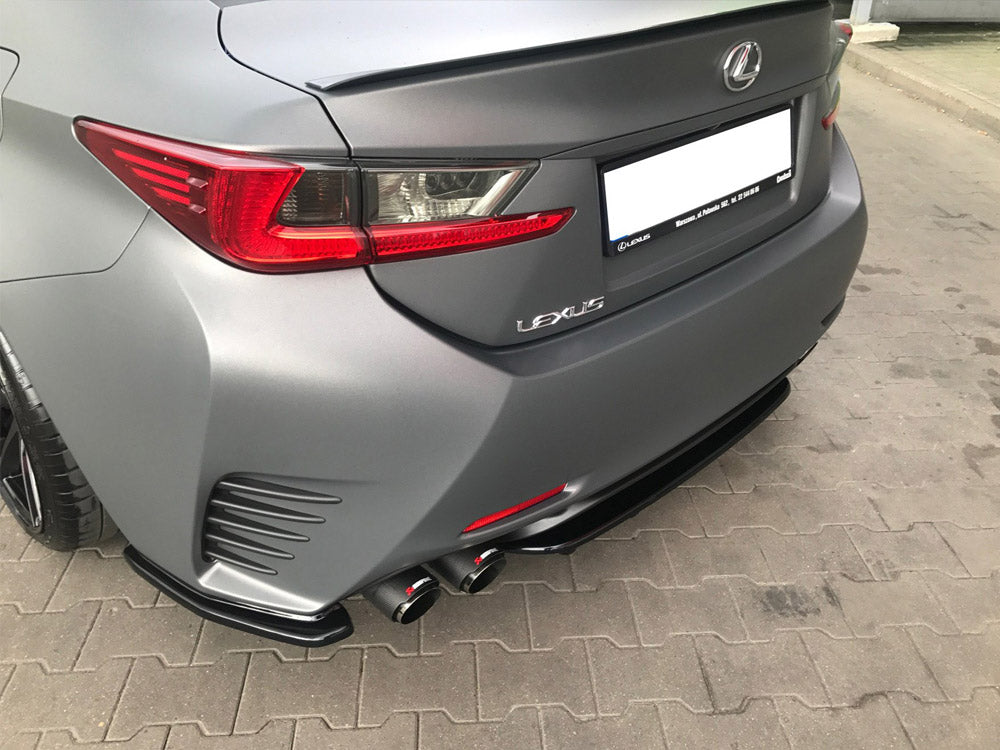 Maxton Design Rear Side Splitters Lexus RC (2014-UP)