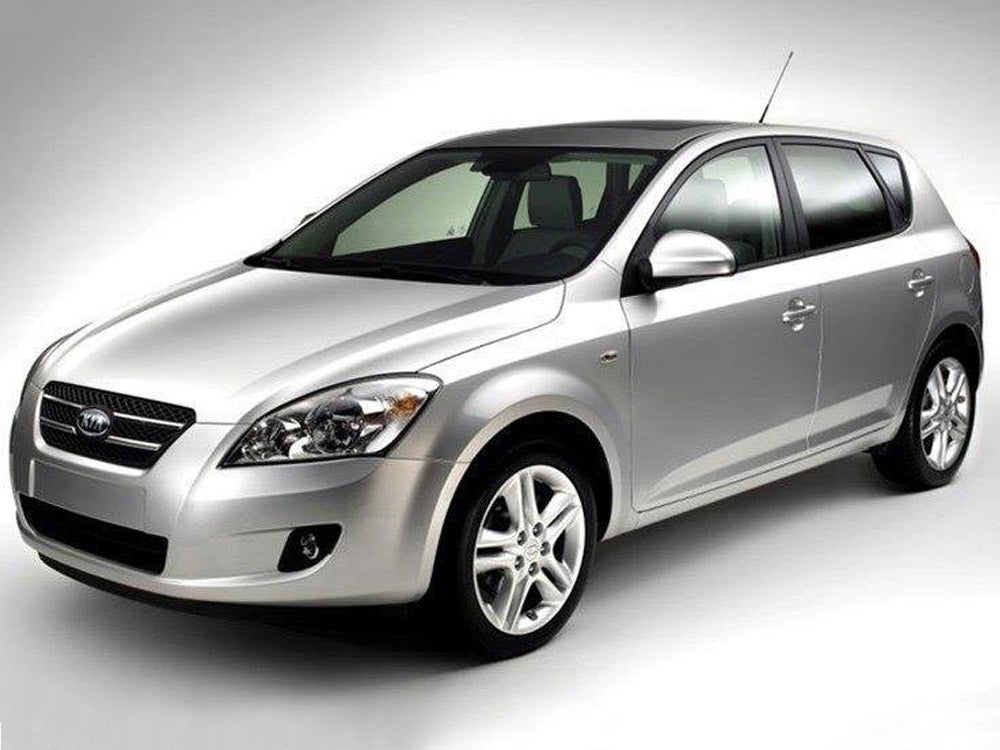 Maxton Design Front Splitter KIA CEED MK1 - Preface Model - Textured