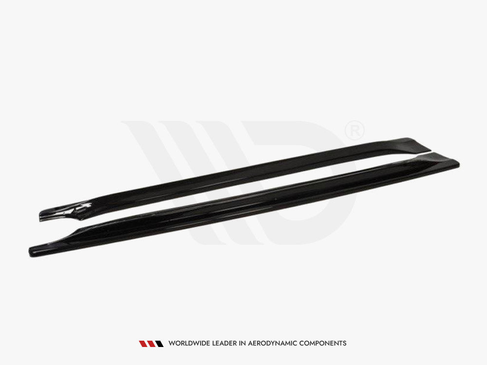 Maxton Design Side Skirts Diffusers JEEP Grand Cherokee WK2 Summit Facelift - Carbon Look