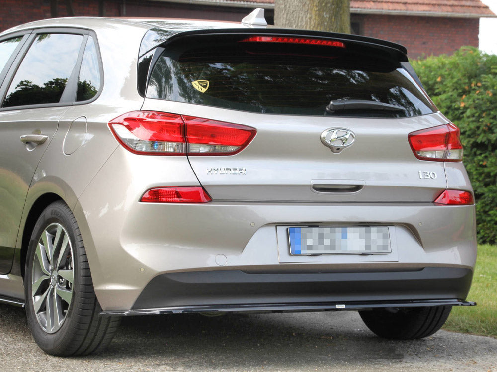 Maxton Design Central Rear Splitter Hyundai I30 Mk3 Hatchback