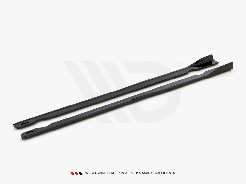Maxton Design Side Skirts Diffusers V.2 VW Golf R / R-Line Mk7