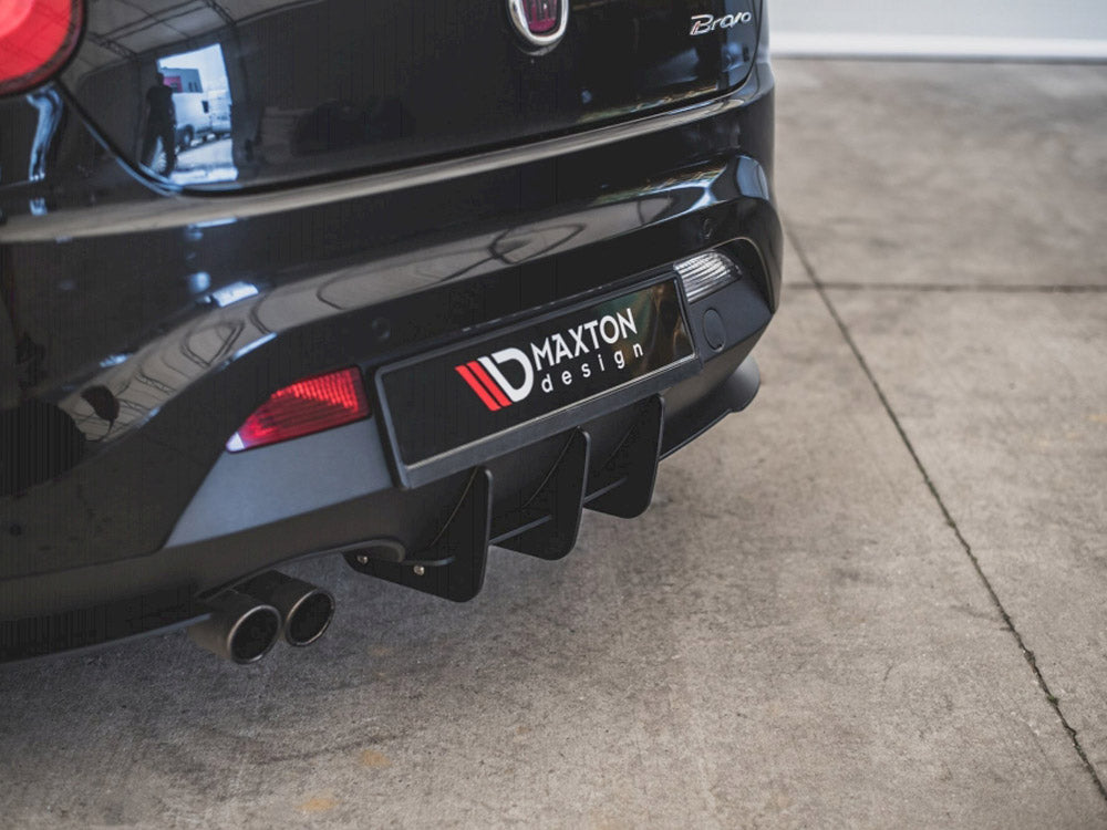Maxton Design Rear Diffuser Fiat Bravo Sport MK2 (2007-2014)