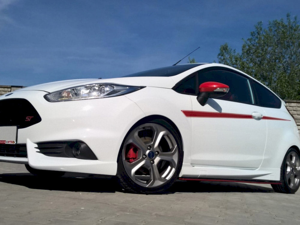 Maxton Design Front Bumper Spoilers Fiesta MK7 ST (2013-2017)