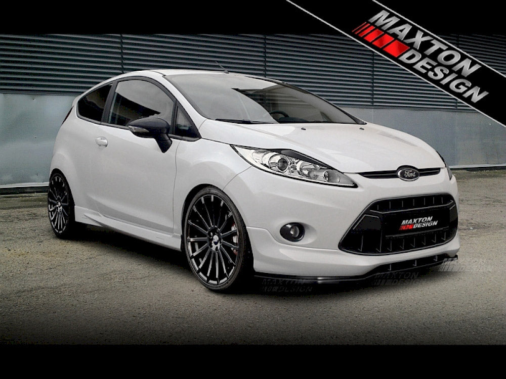 Maxton Design Side Skirts (ST / Zetec S Look) Ford Fiesta Mk7 - 3 Door