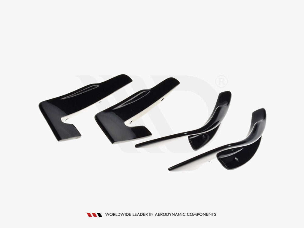 Maxton Design Front Bumper Wings (Canards) Ford Focus ST / ST-Line Mk4