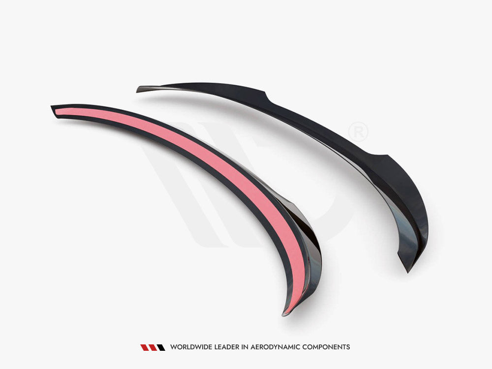 Maxton Design Spoiler CAP V.1 Ford Focus ST-Line Estate Mk4 - Carbon Look