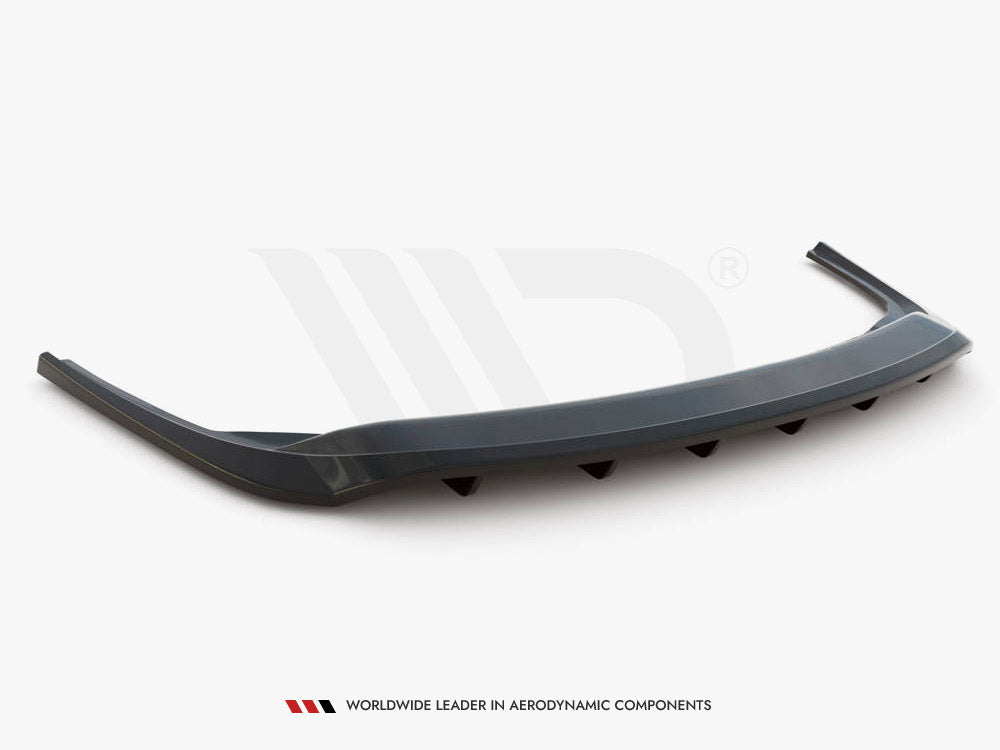 Maxton Design Rear Splitter (Vertical Bars) Skoda Fabia Estate Mk3 Facelift