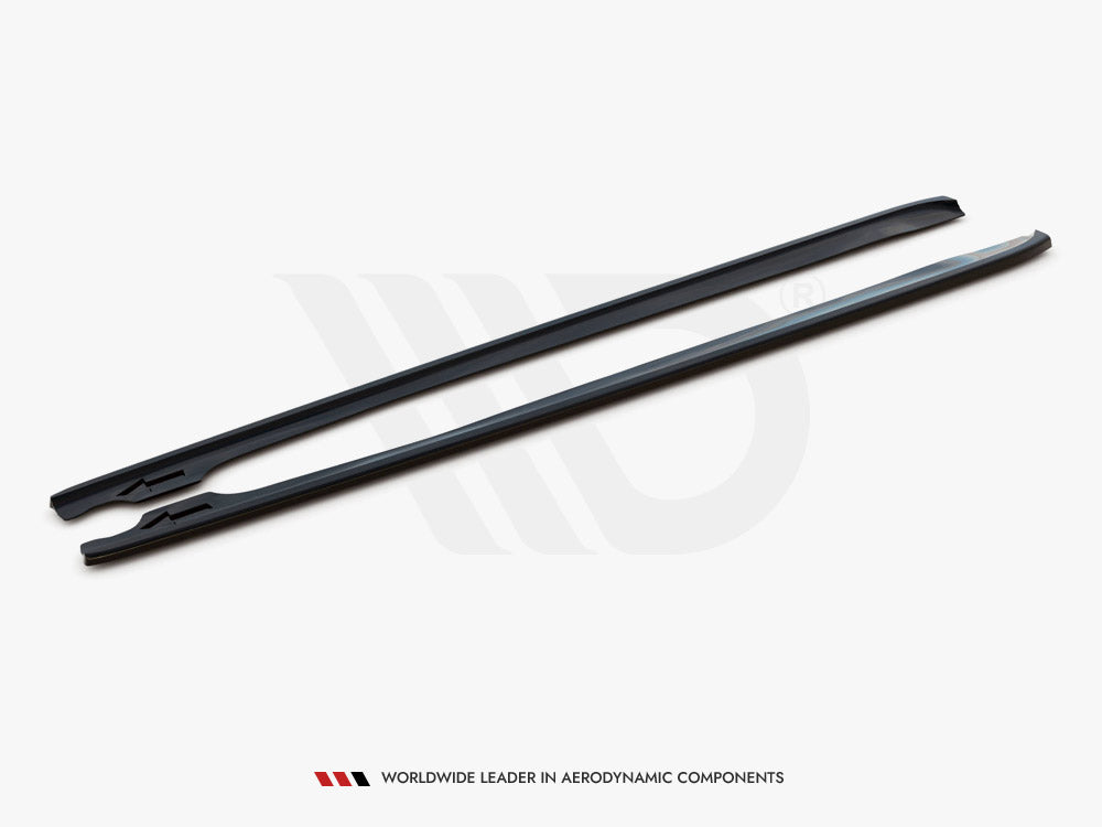 Maxton Design Side Skirts Diffusers V.2 Bmw 3 Coupe M-pack E46 (1999-2005)