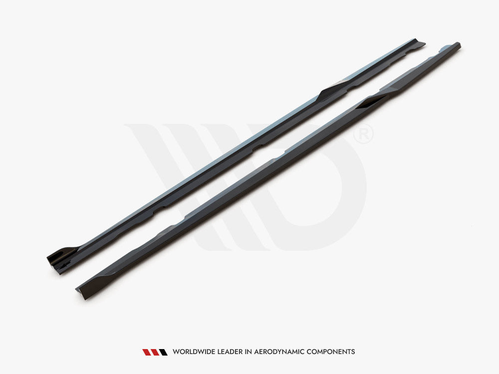 Maxton Design Side Skirts Diffusers V.2 Mercedes-AMG C 63AMG Coupe C205 Facelift