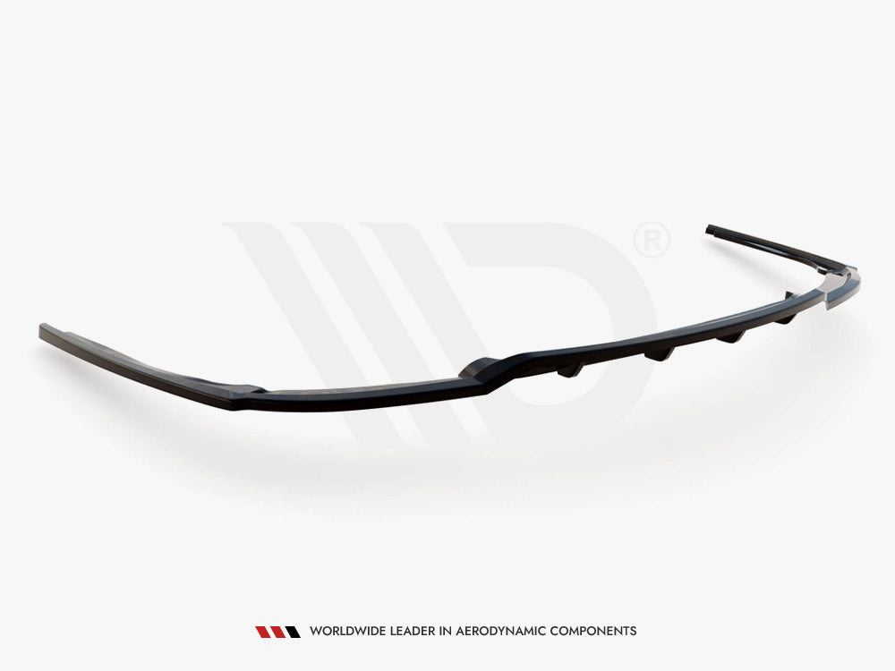 Maxton Design Central Rear Splitter (Vertical Bars) BMW 7 M-Pack F01