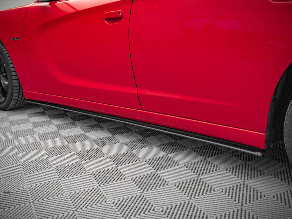 Maxton Design Street PRO Side Skirts Diffusers Dodge Charger RT Mk7 Facelift