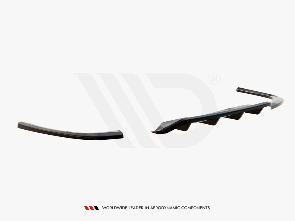 Maxton Design Central Rear Splitter (Vertical Bars) Opel / Vauxhall Insignia Mk2