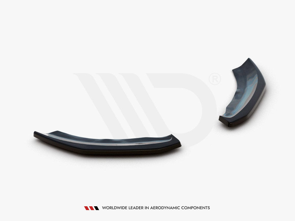 Maxton Design Rear Side Splitters Volkswagen Polo GTI Mk6 - Carbon Look