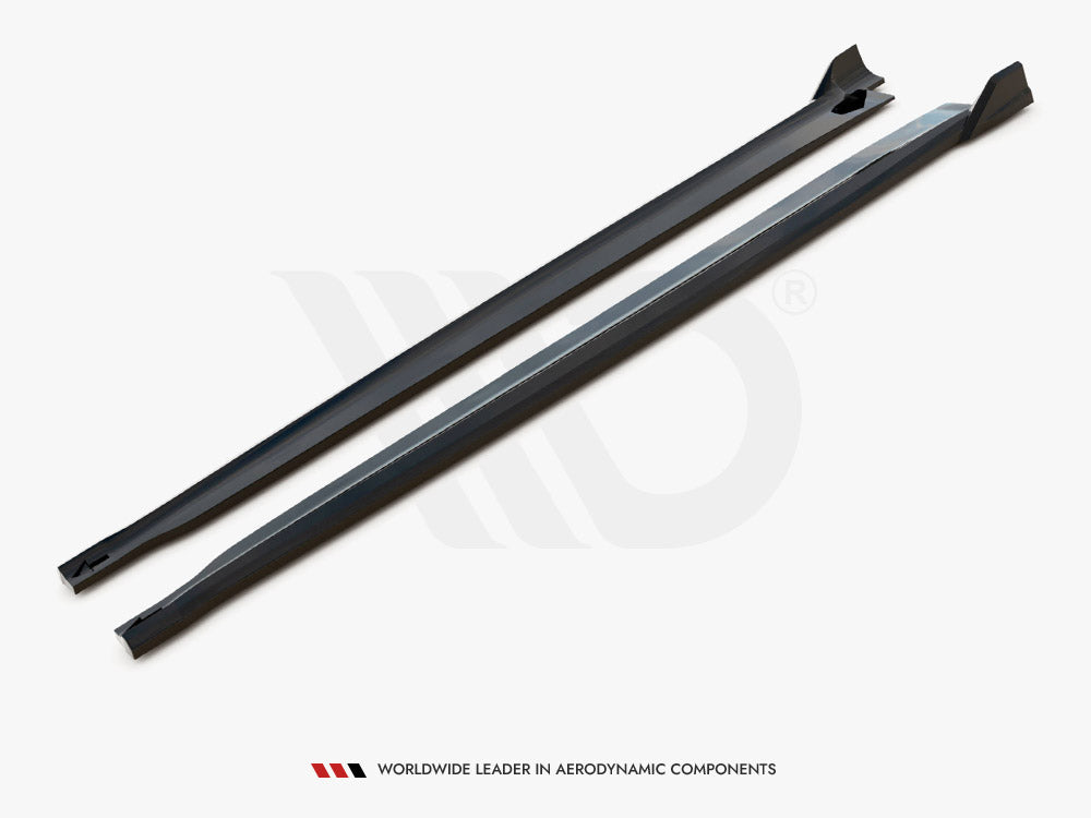 Maxton Design Side Skirts Diffusers V.2 BMW X6 M Sport F16